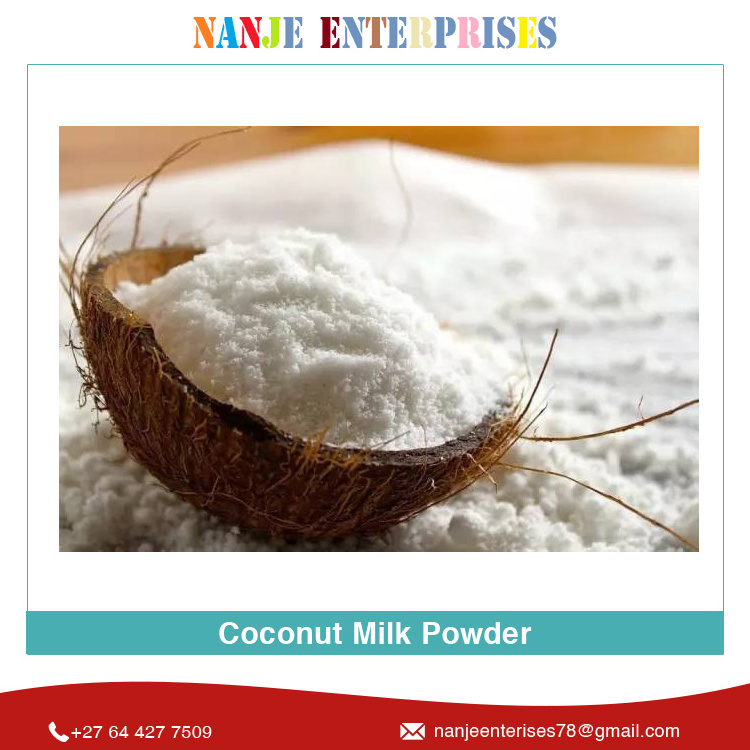 100% Natural 2022 Crop Manufacturer Bulk Sale 100% Natural Water Soluble Sweet Coconut Milk Powder