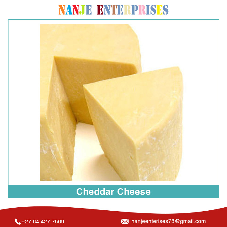 Top Range Best Quality 24 Months Shelf Life Fresh Cheddar Cheese for Pizza at Wholesale Price