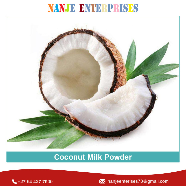 100% Natural 2022 Crop Manufacturer Bulk Sale 100% Natural Water Soluble Sweet Coconut Milk Powder