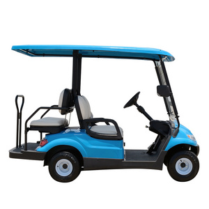 4 Seater Electric Golf Carts with folded back seat