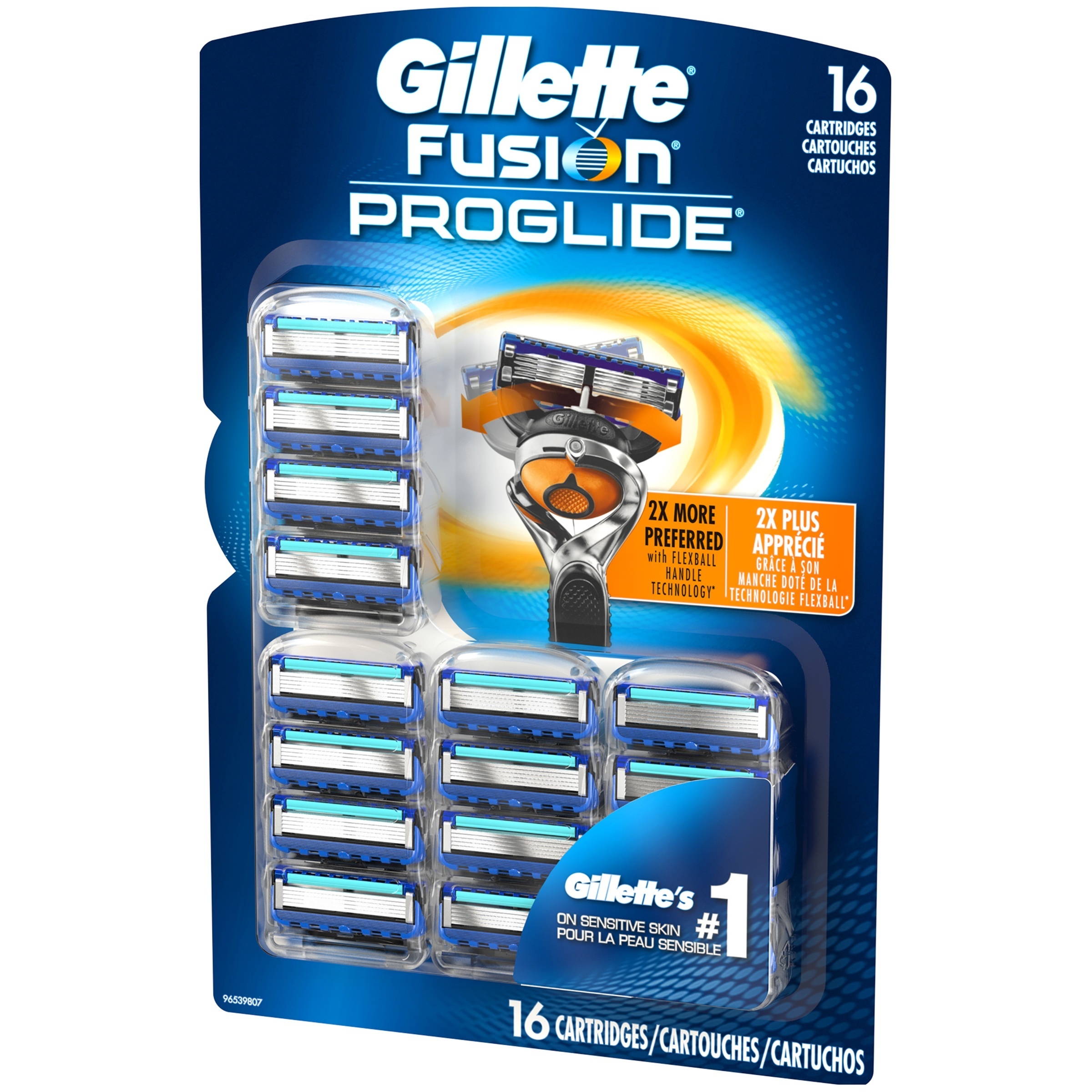 Gillette Fusion5 Mens Razor Blades Refill Cartridges, 12, 8 and 4 count