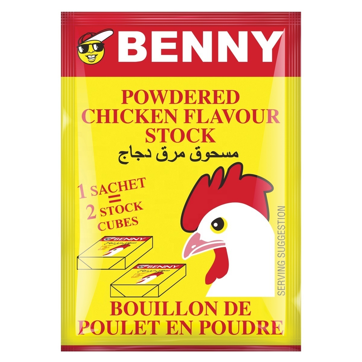 Benny Stock Powder Chicken Flavour 42 x 17g Seasonings Spice in Bulk cheap price