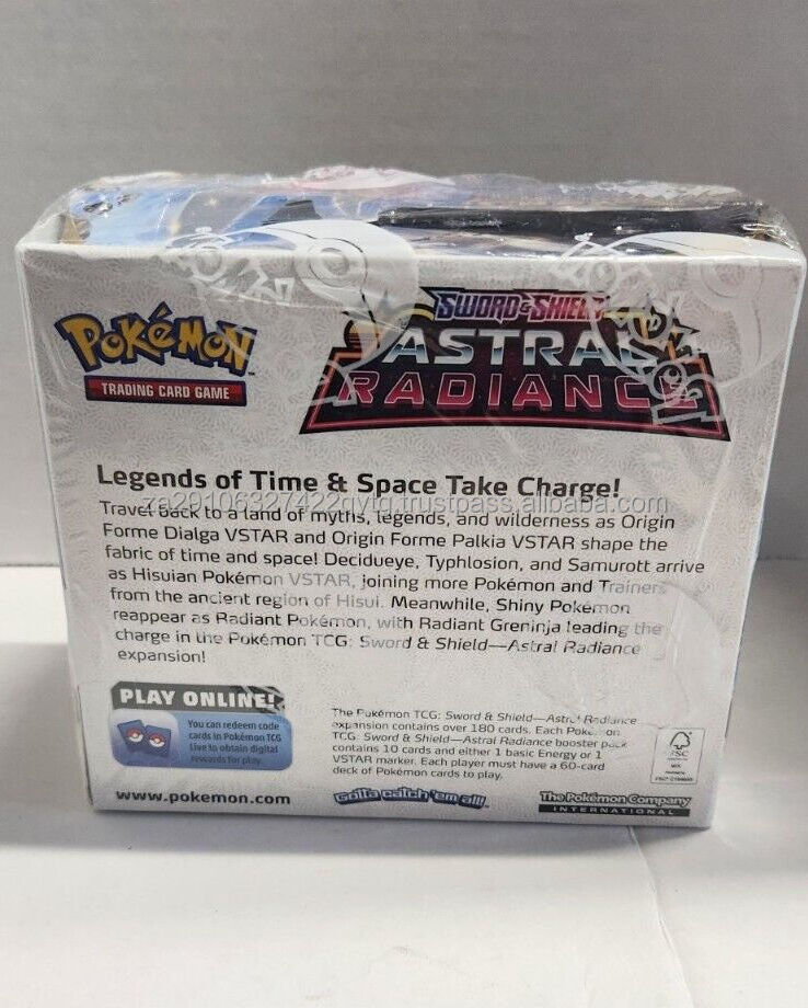 New Sales Genuine indoor Activities  Pokemoned Astral Radiance Booster Box 36 Packs