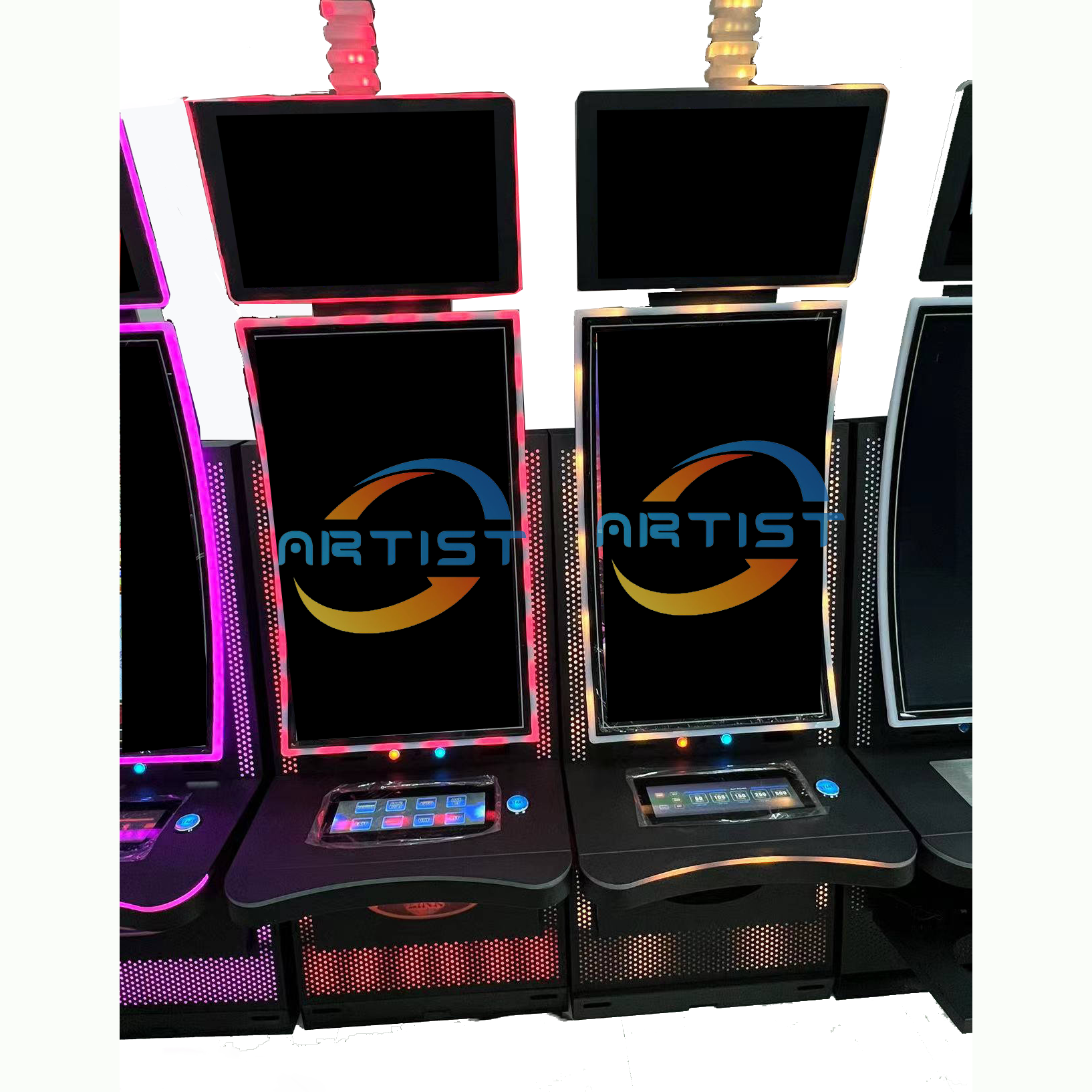 43 Inch Vertical Touch Screen Hot Selling Fusion 5 In 1 Multi Game Table Skill Game Machine