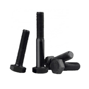 High Tensile Grade 8.8 Black Oxide Full Threaded Hex Bolts M3 M4 M5 M6 M8 M10 DIN 933