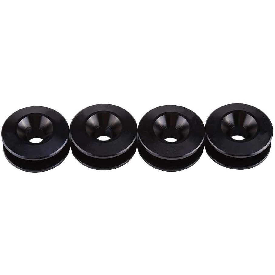 Customized Anodized Color spacer Aluminum countersunk washer Screw Cup Washer