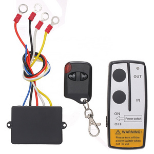 12V Recovery Wireless Winch Remote Control Kit for Truck Jeep ATV SUV Handset Switch Controller