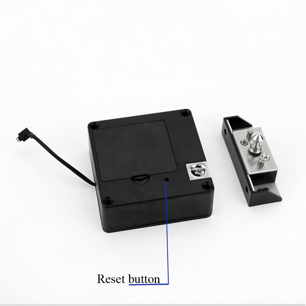 Home Office Private Locker Drawer 13.56mhz Card Lock Black Electronic Invisible Hidden Cabinet Lock