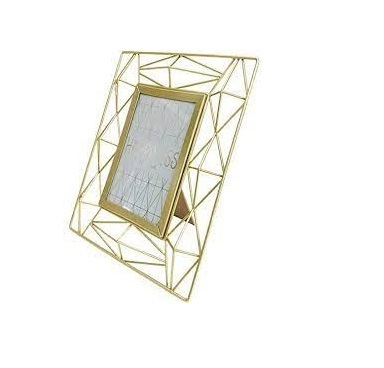 various shapes square rectangle irregular hexagon shape hanging picture glass metal photo frame