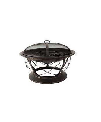 Amazon Hot Selling 28 inch Metal Wood Burning Fire Pit Bowl Outdoor Garden Patio Heater Firepits