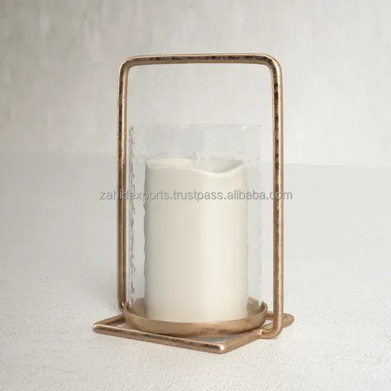 Candle Holder Luxury Fancy Wedding Gold Decorative Candlesticks Stand Metal Candle Holder