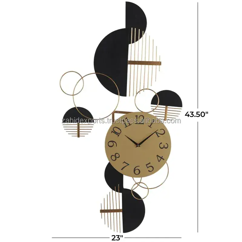 Wholesale Premium Quality Luxury Wall Clock Custom Modern Home