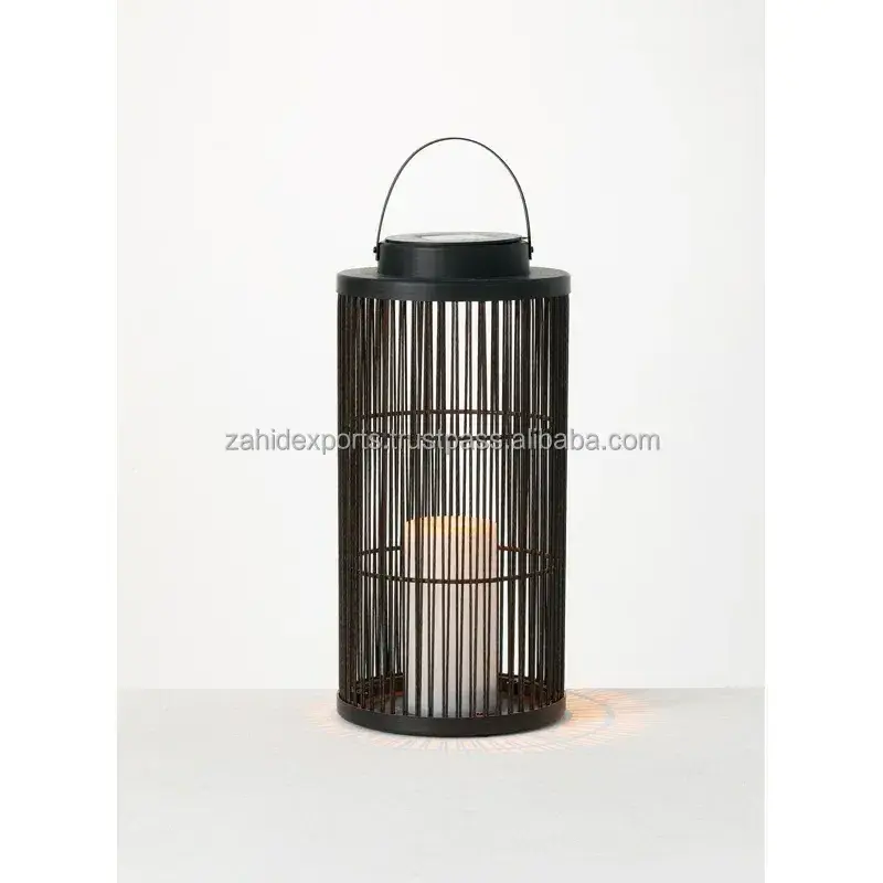 High on Demand Customized Metal Glass Candle Holder Lantern for