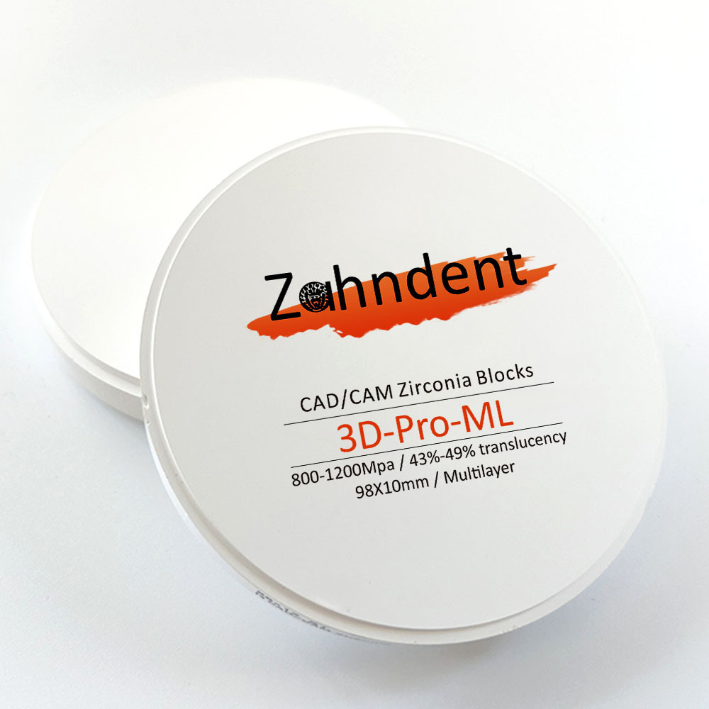 China Top 10 Quality Dental Zirconia Puck Zahndent Laboratory Blocks