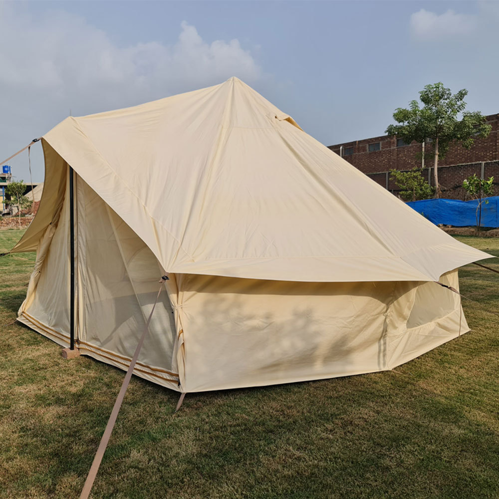 Pakistan Best Selling Price Bell Tent Lite OEM ODM Best material Canvas bell tents for camping Bell Tent with Accessories