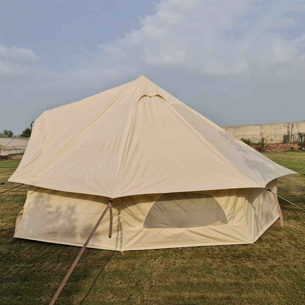 Pakistan Best Selling Price Bell Tent Lite OEM ODM Best material Canvas bell tents for camping Bell Tent with Accessories