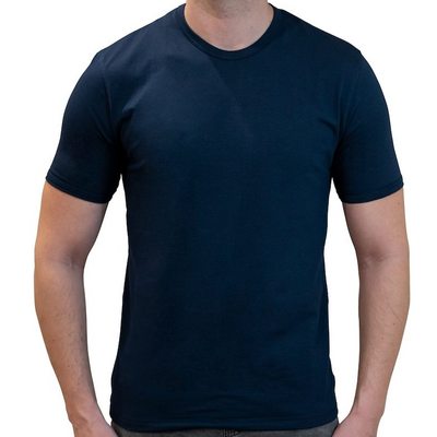 Custom Half Sleeves  Crew Neck Unisex T-Shirt: Personalize with Your Business Logo Text Embroidery and Embossed Logo Options