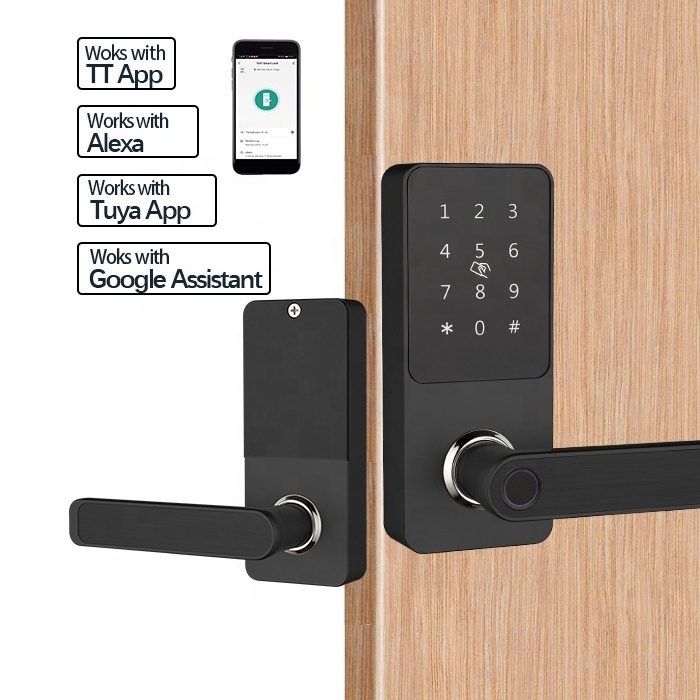 Serrure Intelligent Fechadura Digital keyless Entry Door Lock TT Smart Lock Tuya Fingerprint Door Lock