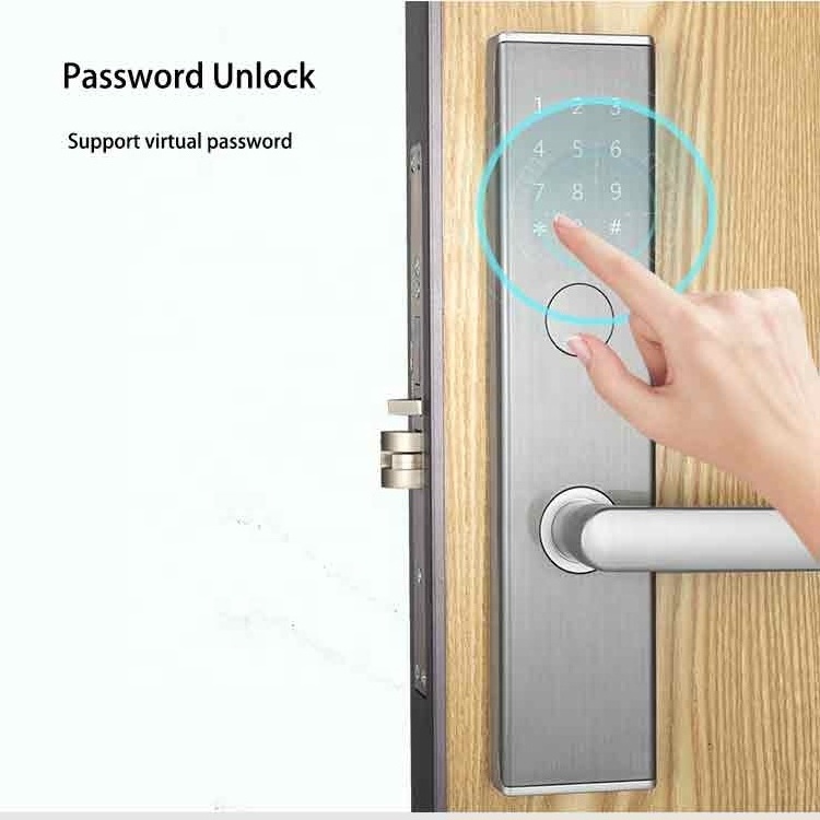 Keyless entry door lock software rf card hotel lock rfid access door hotel software rf card hotel lock free sdk