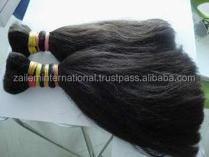 Cattle hair tail for brush