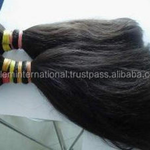 Cattle hair tail for brush