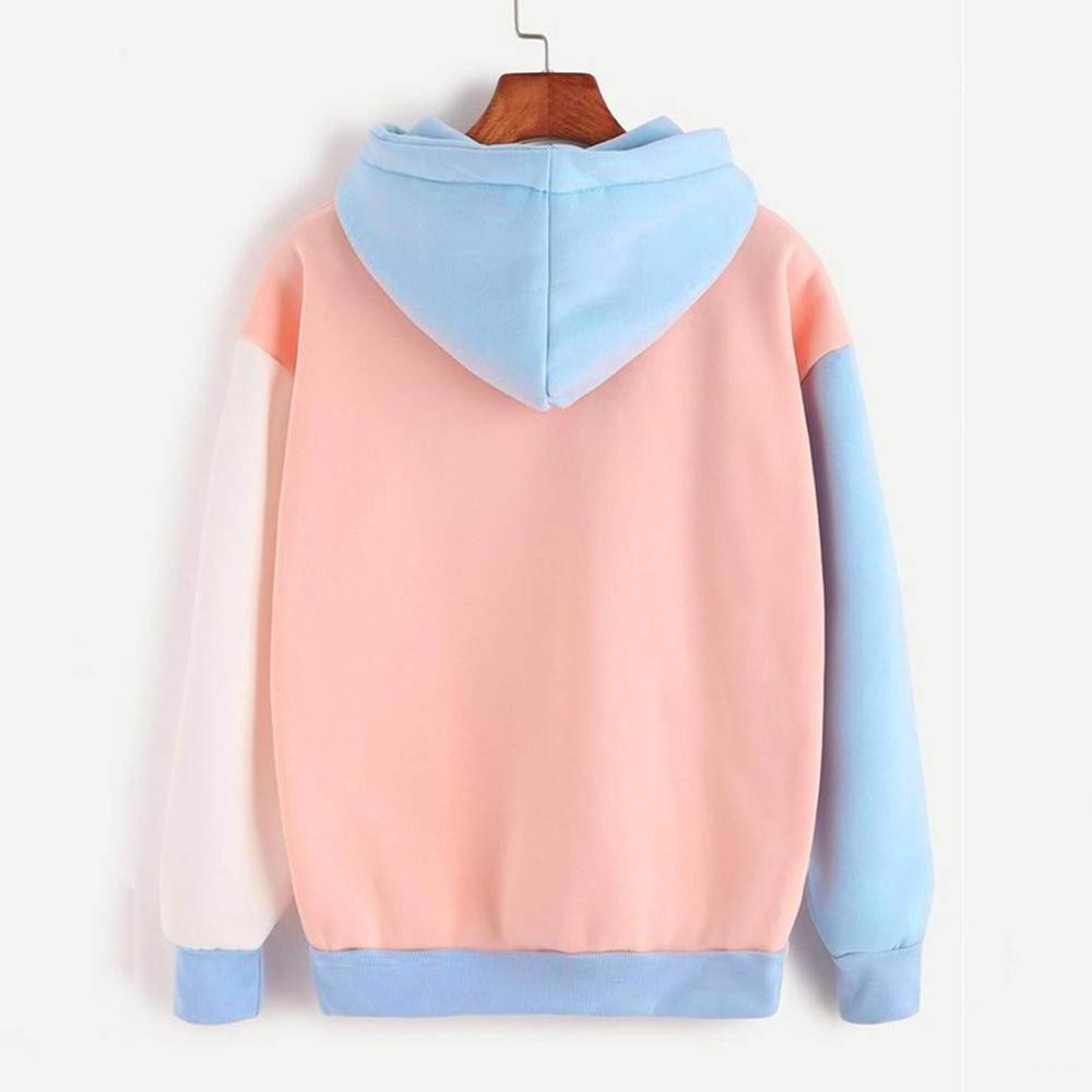 BEST HOT TRENDING Sweatshirt Long Sleeve Cat Printed Hooded Pullover Tops Blouse Women's Hoodies 2024