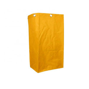 Waterproof High Capacity Thickened Housekeeping Commercial Janitorial Cleaning Cart Bag