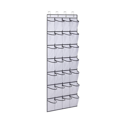 28 Large Mesh Pockets Over The Door Shoe Rack Hanging Shoe Organizer for Closet Hanging Shoe Rack Holder Hanger