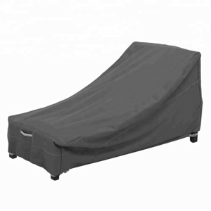 OEM Waterproof Sunproof  Patio Lounge Chair Cover Heavy Duty Outdoor Chaise Lounge Covers