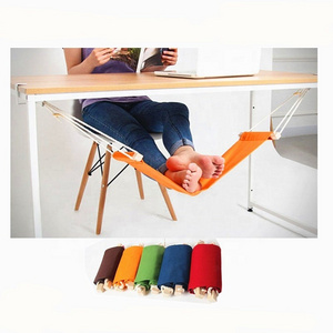 Foot Hammock Portable Adjustable Office Under Desk Foot Sling Desk Foot Rest Hammock for Home, Office Study and Relaxing