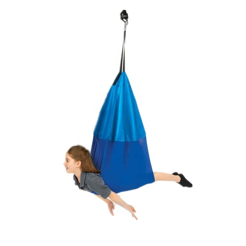 Children Sensory Integration Sling Swing Suspended Hammock for Autism