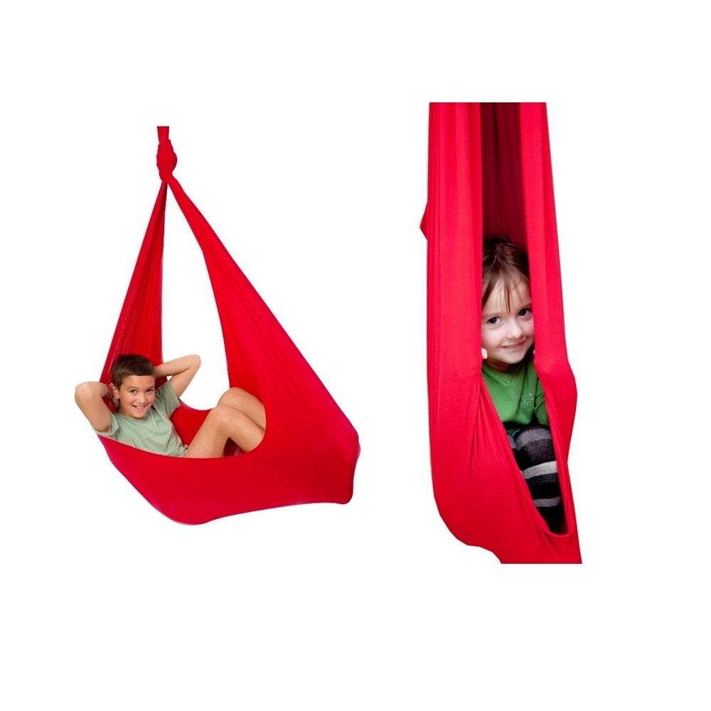 Kids Indoor Hammock Stretchy Therapy Sensory Swing for Autism