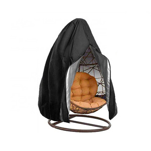 Waterproof Furniture Cover Durable Patio Hanging Chair Cover Outdoor  Egg Swing Chair Patio Stand Cover with Zipper