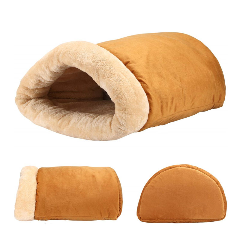 Cat Sleeping Bag Self-Warming Kitty Sack Durable Cat Cave Bed