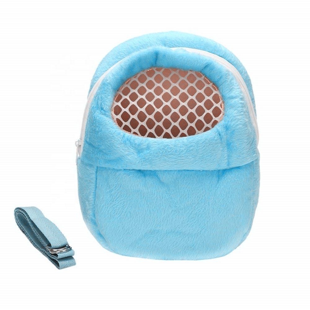 Portable Breathable Pet Carrier Bag  Hamster Outgoing pet travel Bag for Small pets like Hedgehog Sugar Glider and Squirrel