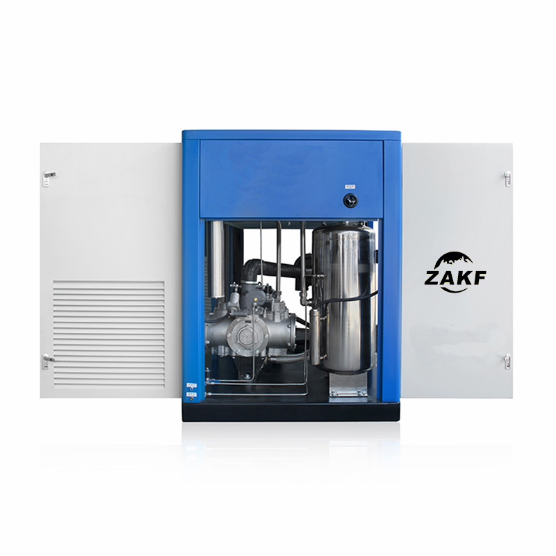 China Factories Zakf 110kw 150hp Silent Oil Free Water Cooled  Air Compressor