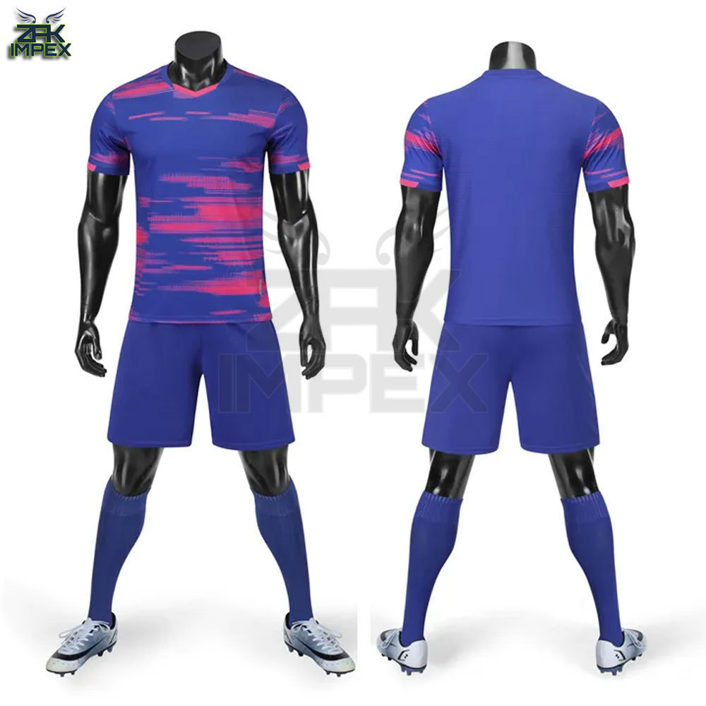 Ready Stock Men Sports Soccer Uniform Wholesale Original Sportswear Uniforms Custom Logo Premium Quality Soccer Uniform