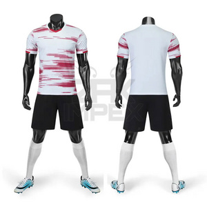 Ready Stock Men Sports Soccer Uniform Wholesale Original Sportswear Uniforms Custom Logo Premium Quality Soccer Uniform