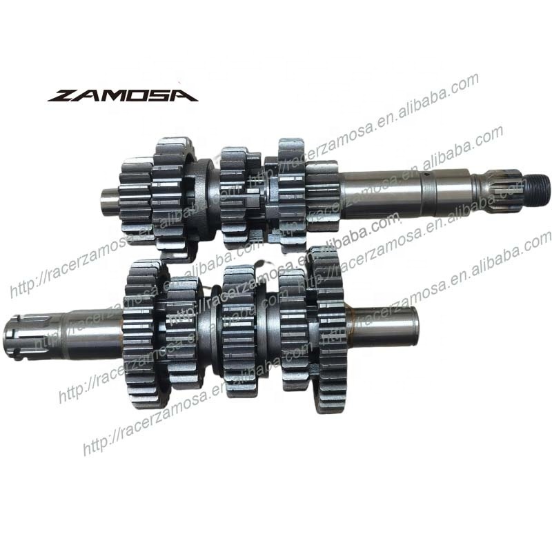 Motorcycle Engine Parts FZ 16 Transmission Gear Assembly FZ16 Parts 172mm Counter Shaft Main Shaft