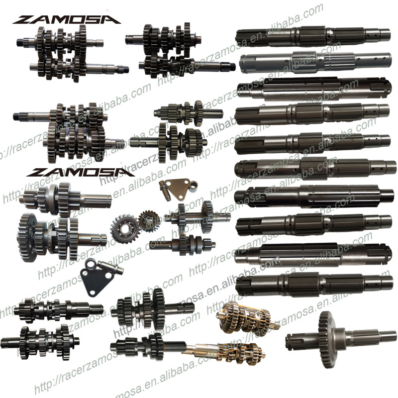 Haojue Shaft HJ150-3 motorcycle main and counter shaft 150cc Engine Spare Parts motorcycle countershaft