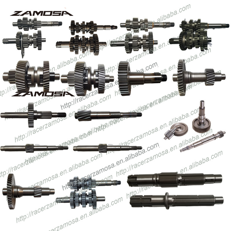 Haojue Shaft HJ150-3 motorcycle main and counter shaft 150cc Engine Spare Parts motorcycle countershaft