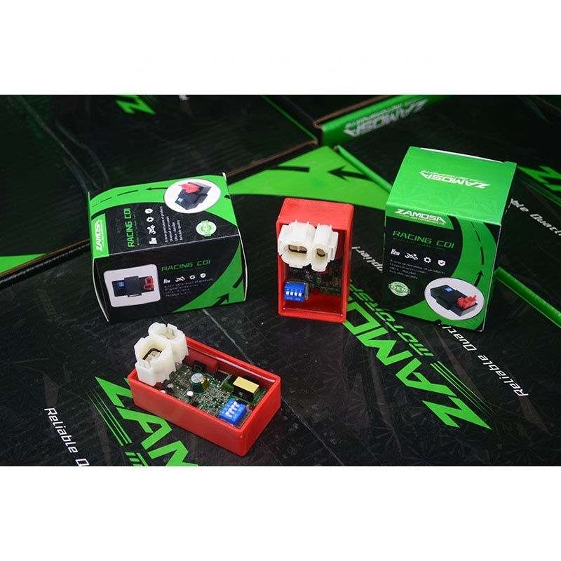 ZAMOSA DC AC 6PIN CB 125 150 200 CB150 CB200 Adjustable Racing CDI Scooter GY6 150CC 200CC GY6 CB125 Racing CDI