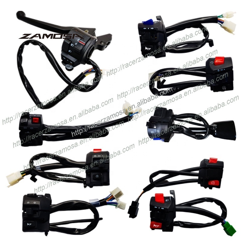 650mm Brake Cable Motorcycle Handlebar Switch 100cc ATV 100 Quad Motorcycle Brake Levers ATV/UTV parts accessories