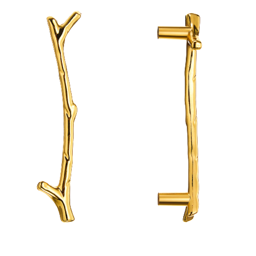 Decorative Sleek Designed Golden Door and Window Handles for Home and Office Door Decor Purposes from India