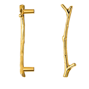 Decorative Sleek Designed Golden Door and Window Handles for Home and Office Door Decor Purposes from India