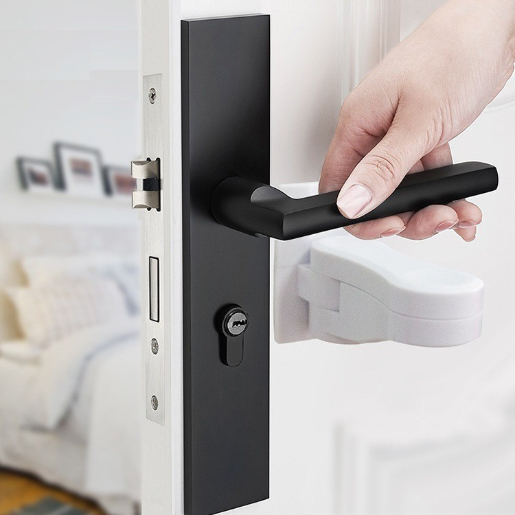 New Anti-opening Door Handle Holder 3m Strong Glue Child Safety Door Handle Lock Door Handles Lock