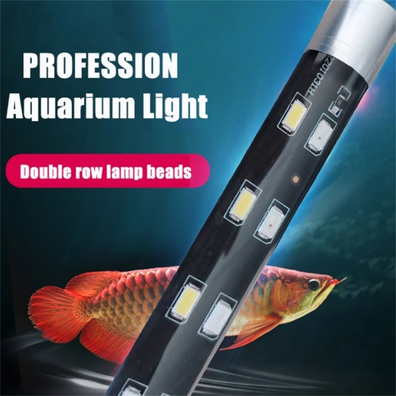 Zaohetian AC110-220v IP67 Red Dragon aquarium lamp Led aquarium light WRGB UV fish tank lights