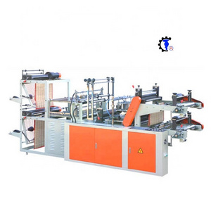 Poly roll garbage bag making machine /Continuous plastic rolling garbage bag making machine