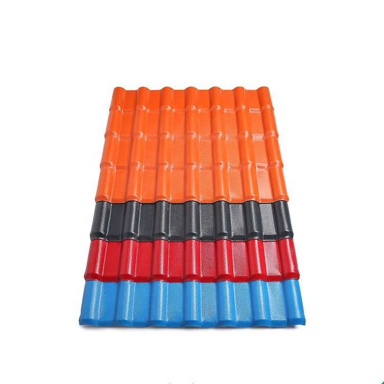 Asa Synthetic Resin Roof Tiles Corrugated Pvc Shingle Tile Upvc Plastic Roofing Sheets