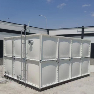 SMC water tank with elevated FRP composite water tank High quality FRP water tank